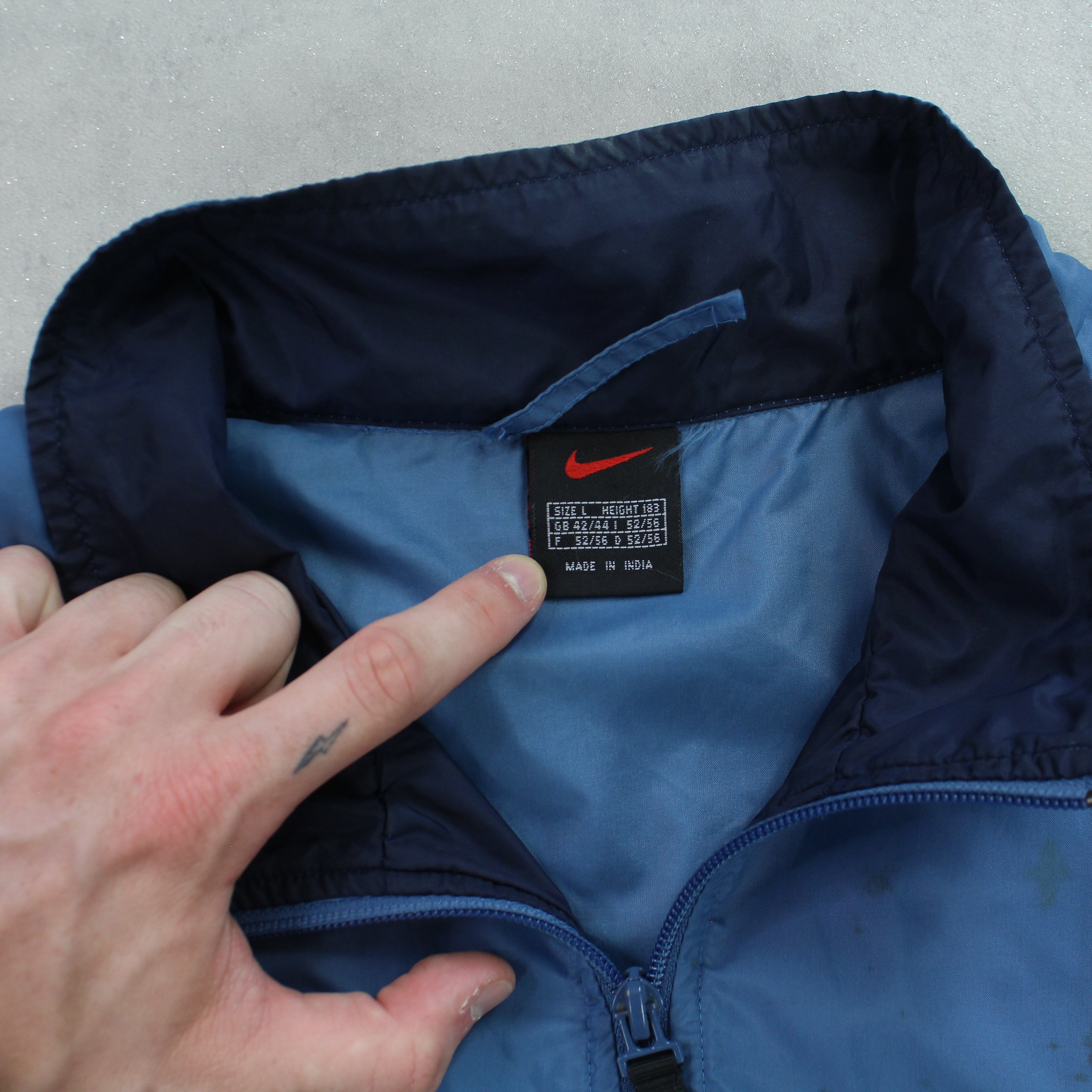 RARE 90s Track Jacket Blue-Maverick