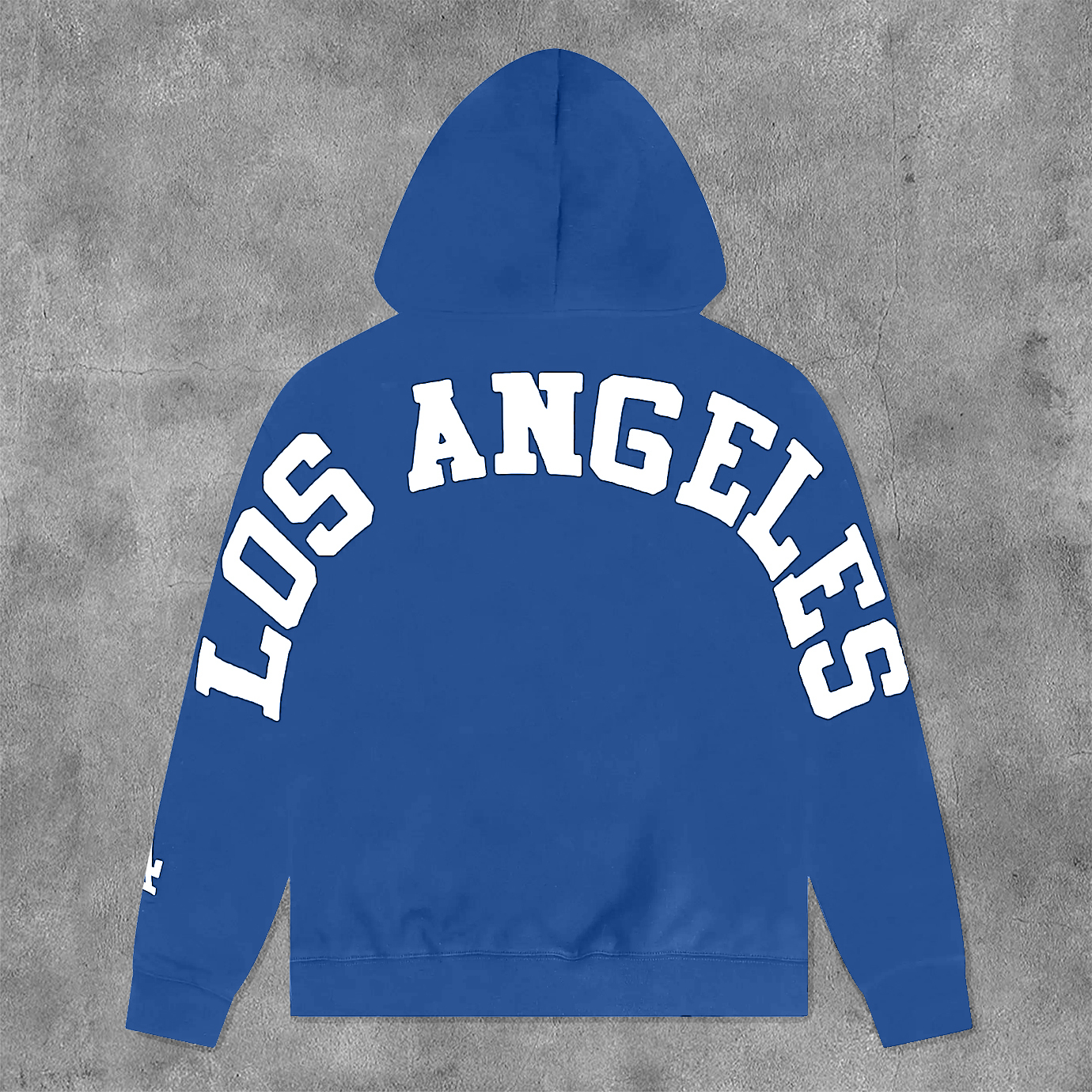 Los Angeles Print Long Sleeve Hoodies-Maverick