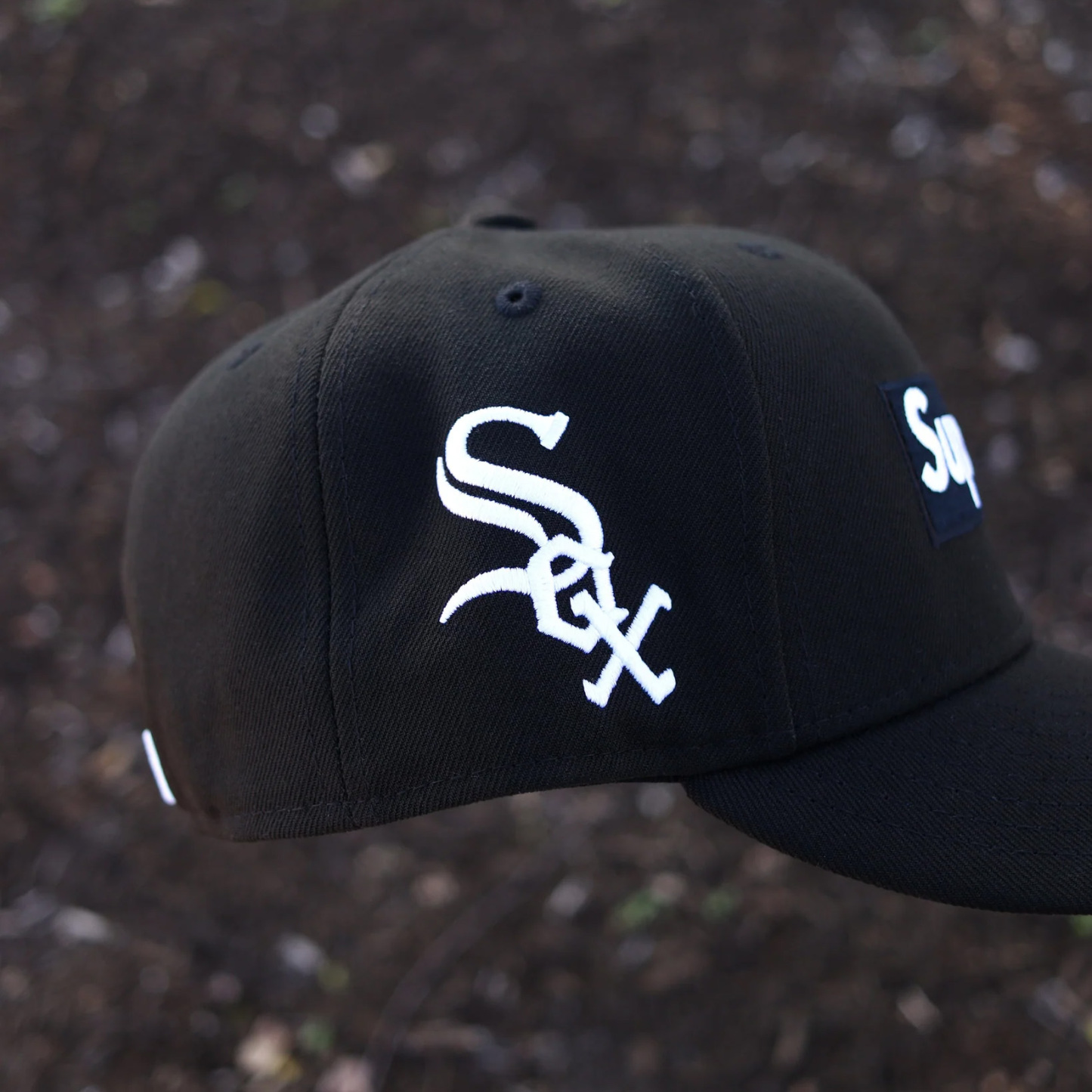 NEW ERAX“SUPREME”WHITE SOX EMBROIDERED CASUAL BASEBALL CAP-Maverick