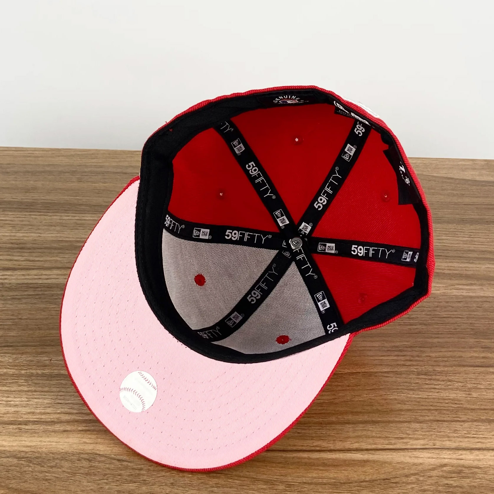 NEW ERA NEW YORK YANKEES ROSE PATCH FITTED SNAPBACKS IN RED EMBROIDERED CASUAL BASEBALL CAP-Maverick