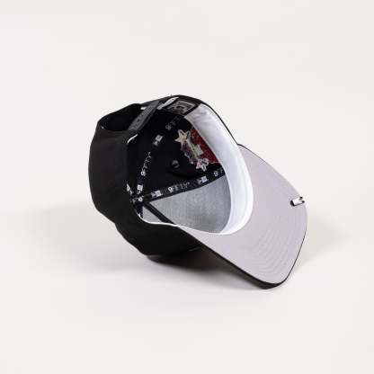 NEW ERA EXCLUSIVE 9FIFTY A-FRAME BLACK ATLANTA BRAVES SNAPBACK W/ 2000 ALL STAR GAME SIDE PATCH-Maverick