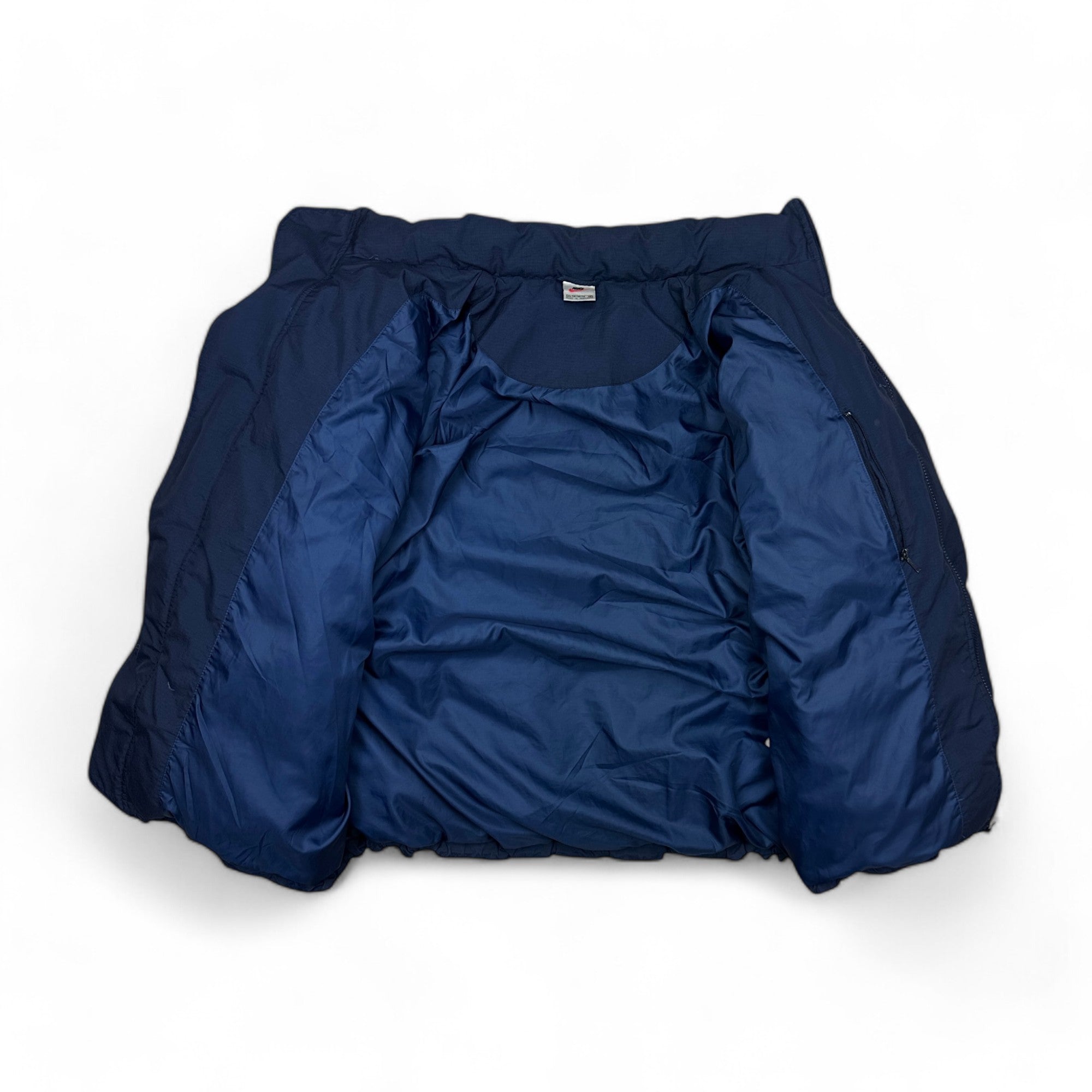 Vintage 90s Spellout Down Pufferjacke-Maverick