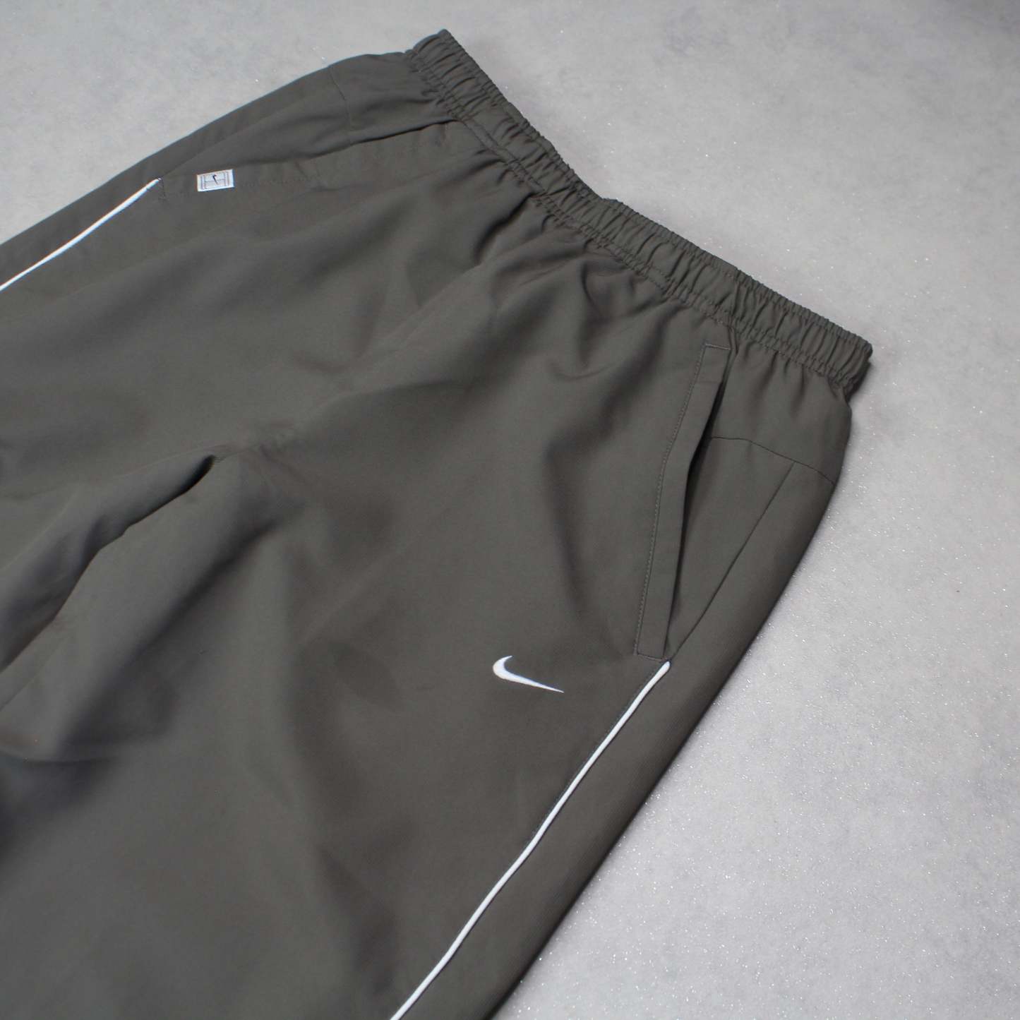 RARE 2000s Baggy Trackpants Light Brown-Maverick