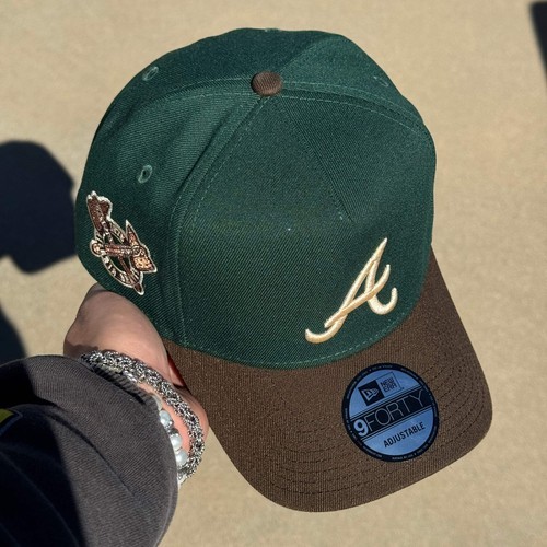NEW ERA MLB ATLANTA BRAVES EMBROIDERED BASEBALL CAP-Maverick