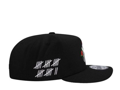 NEW ERA NEW YORK YANKEES ROSES BLACK EDITION 9FIFTY A FRAME SNAPBACK HAT-Maverick