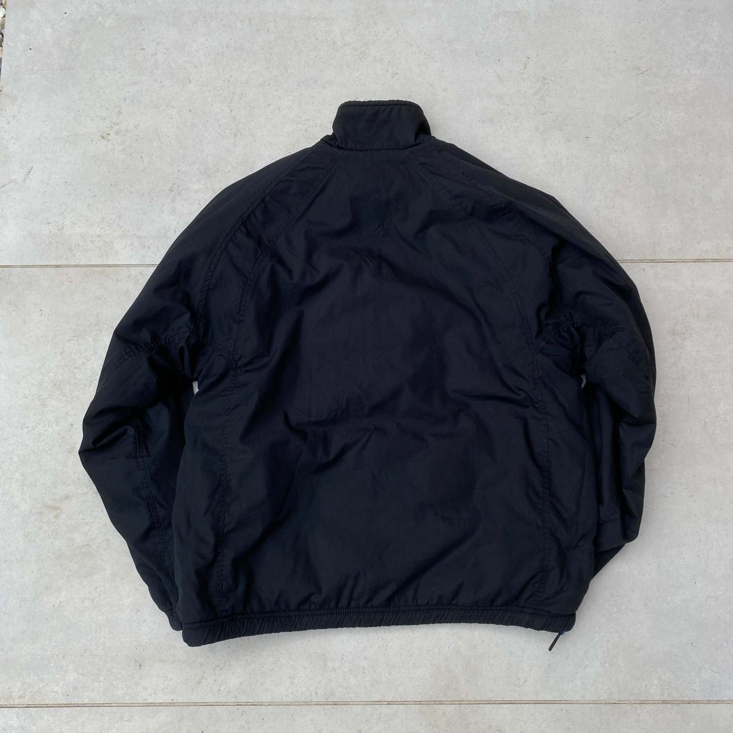 2000'sReversible Fleece Sidewinder Fleece Jacket Black Blue-Maverick