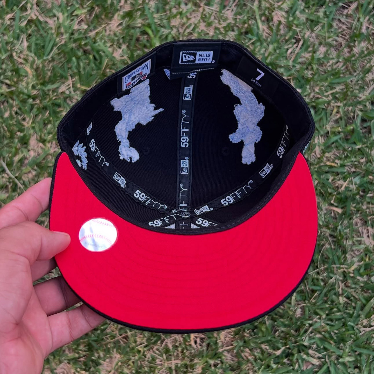 NEW ERA LOS ANGELES DODGERS BLACK EMBROIDERED CASUAL BASEBALL CAP-Maverick