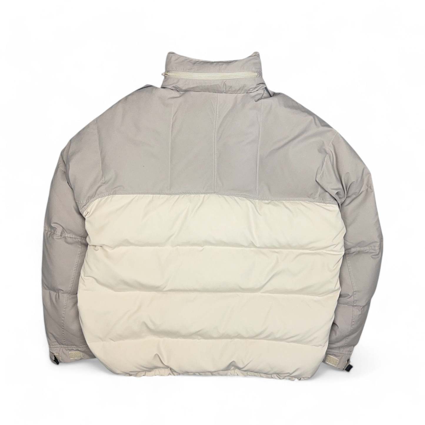 Vintage Y2K Puffer Daunenjacke Beige-Maverick