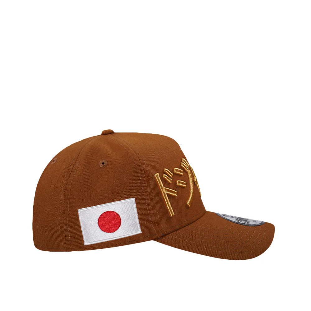 NEW ERA LOS ANGELES DODGERS KANJI GOLD 9FORTY A FRAME BASEBALL CAP-Maverick