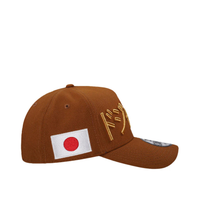 NEW ERA LOS ANGELES DODGERS KANJI GOLD 9FORTY A FRAME BASEBALL CAP-Maverick
