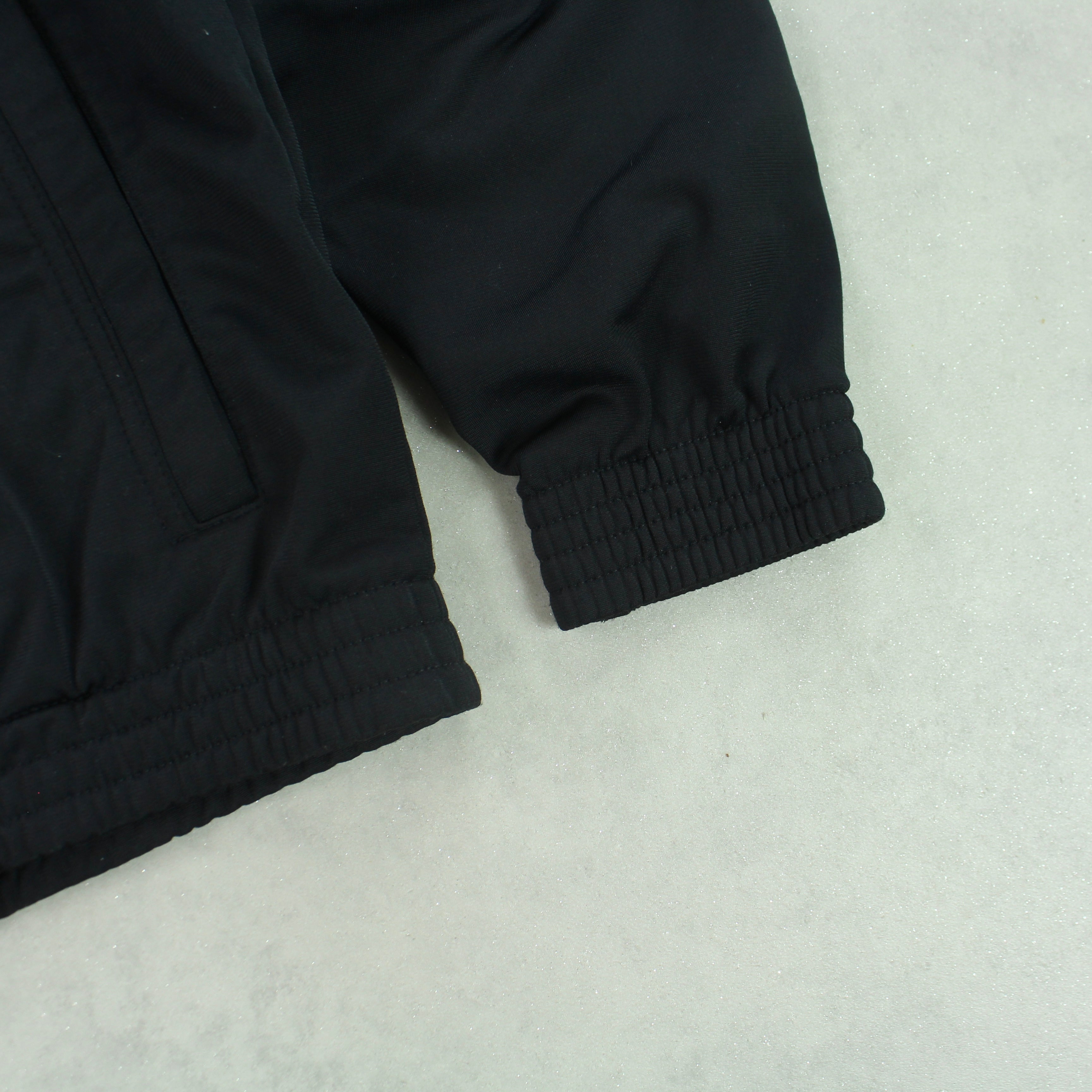 RARE 00s Track Jacket Black-Maverick