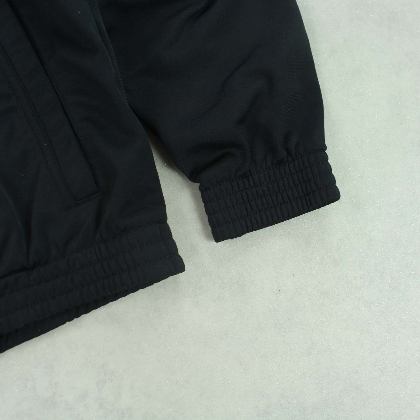 RARE 00s Track Jacket Black-Maverick