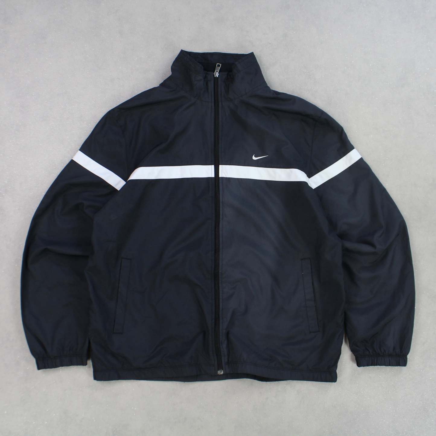 RARE 2000s Track Jacket Black-Maverick