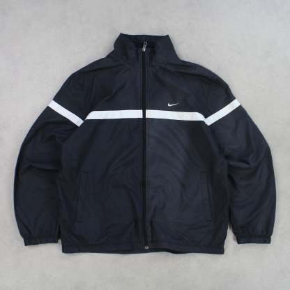 RARE 2000s Track Jacket Black-Maverick