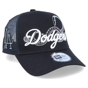 NEW ERA LOS ANGELES DODGERS 100TH ANNIVERSARY STONE TWO TONE EDITION 9FORTY A FRAME TRUCKER SNAPBACK CAP-Maverick