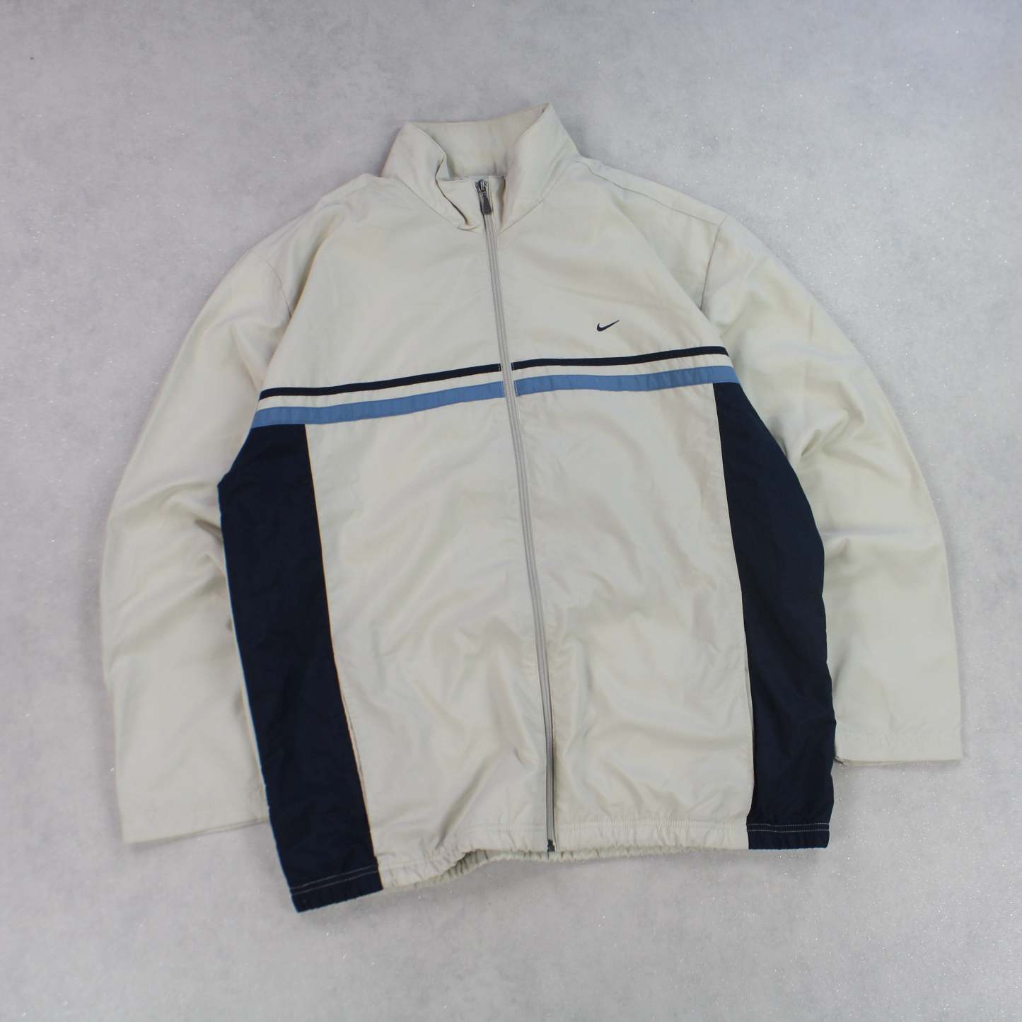 RARE 00s Track Jacket Cream-Maverick
