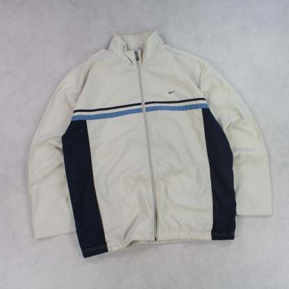 RARE 00s Track Jacket Cream-Maverick
