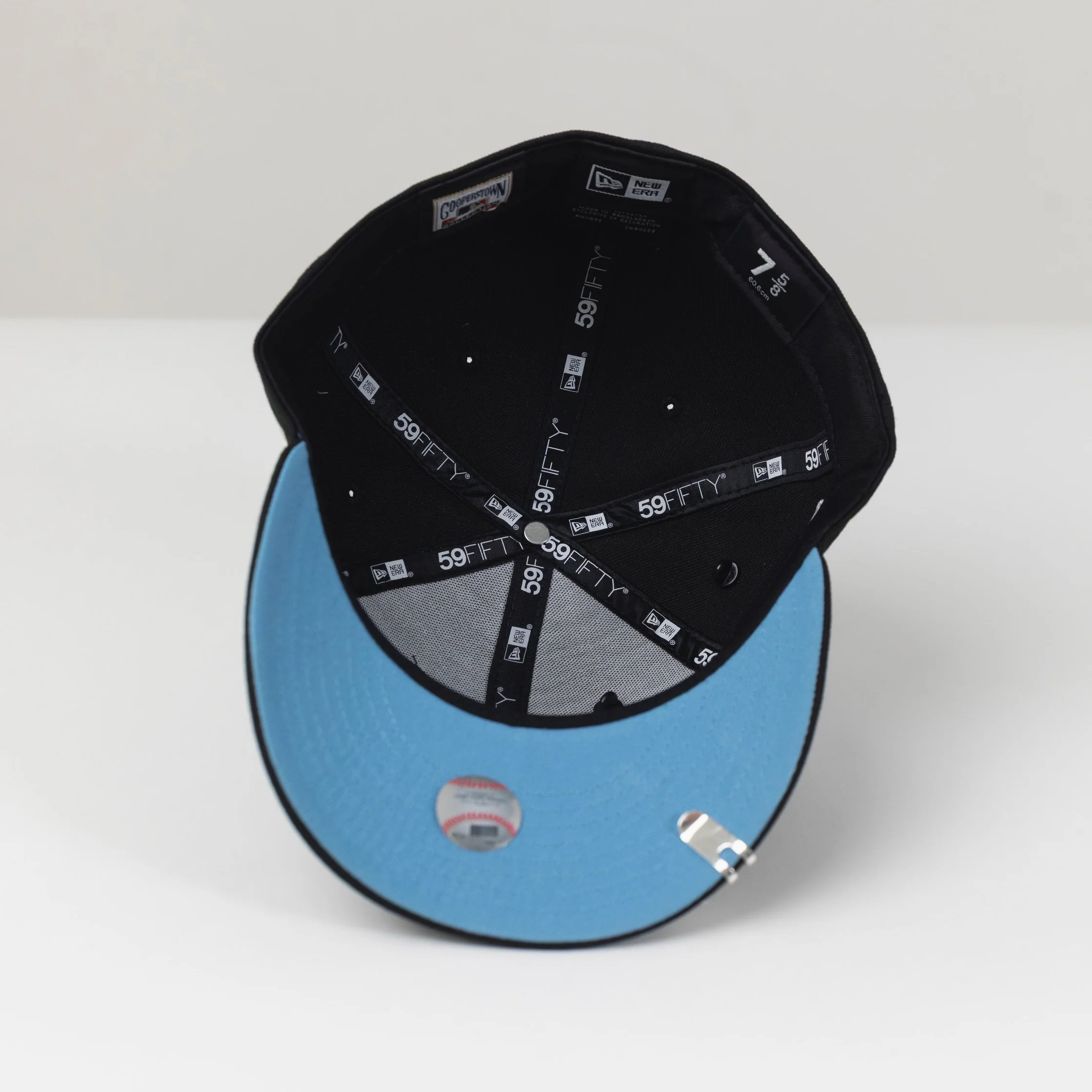 NEW ERA 59FIFTY BLACK LOS ANGELES DODGERS W/ 40TH ANNIVERSARY SIDE PATCH-Maverick