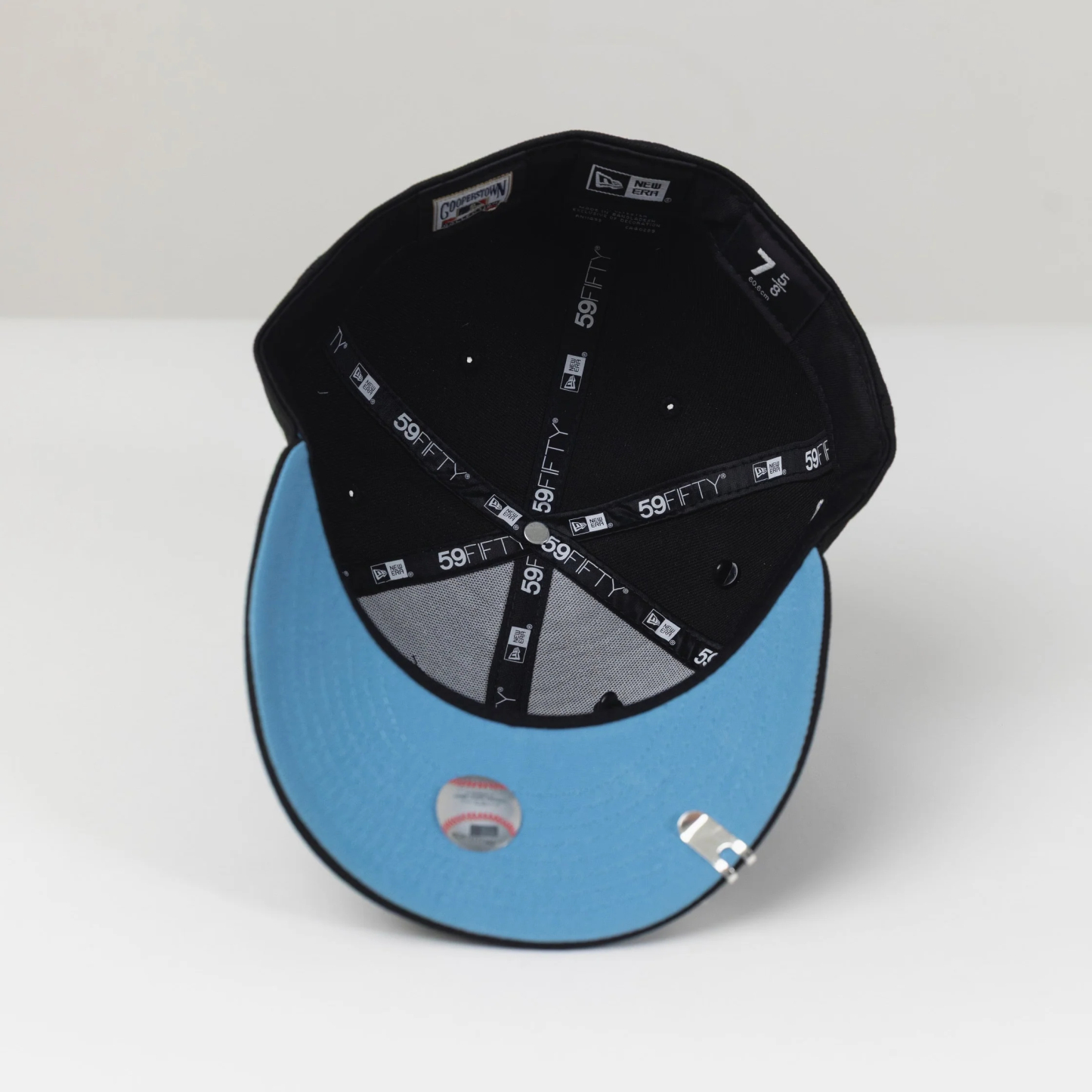 NEW ERA 59FIFTY BLACK LOS ANGELES DODGERS W/ 40TH ANNIVERSARY SIDE PATCH-Maverick