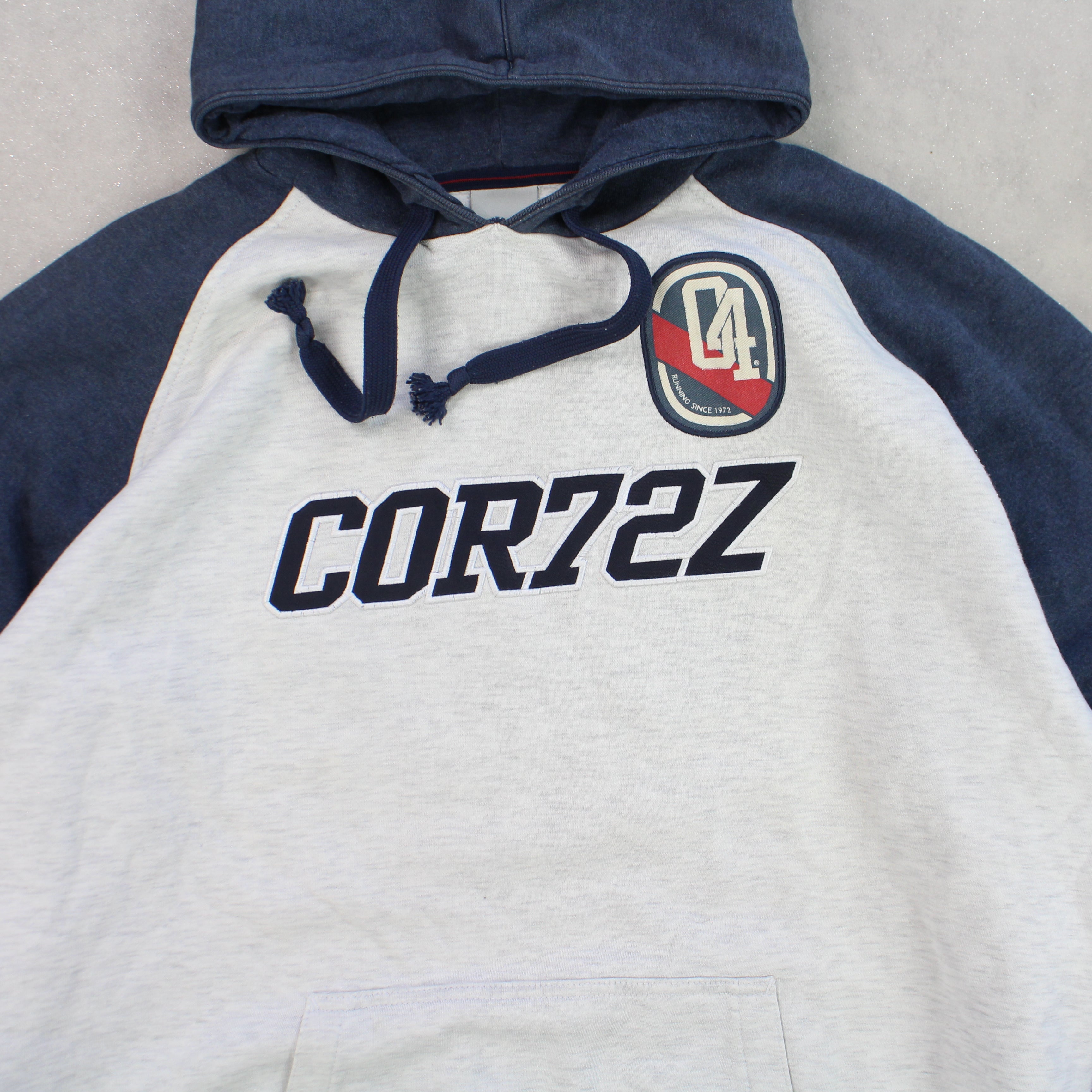 RARE 2000s  Cortez Hoodie Grey-Maverick