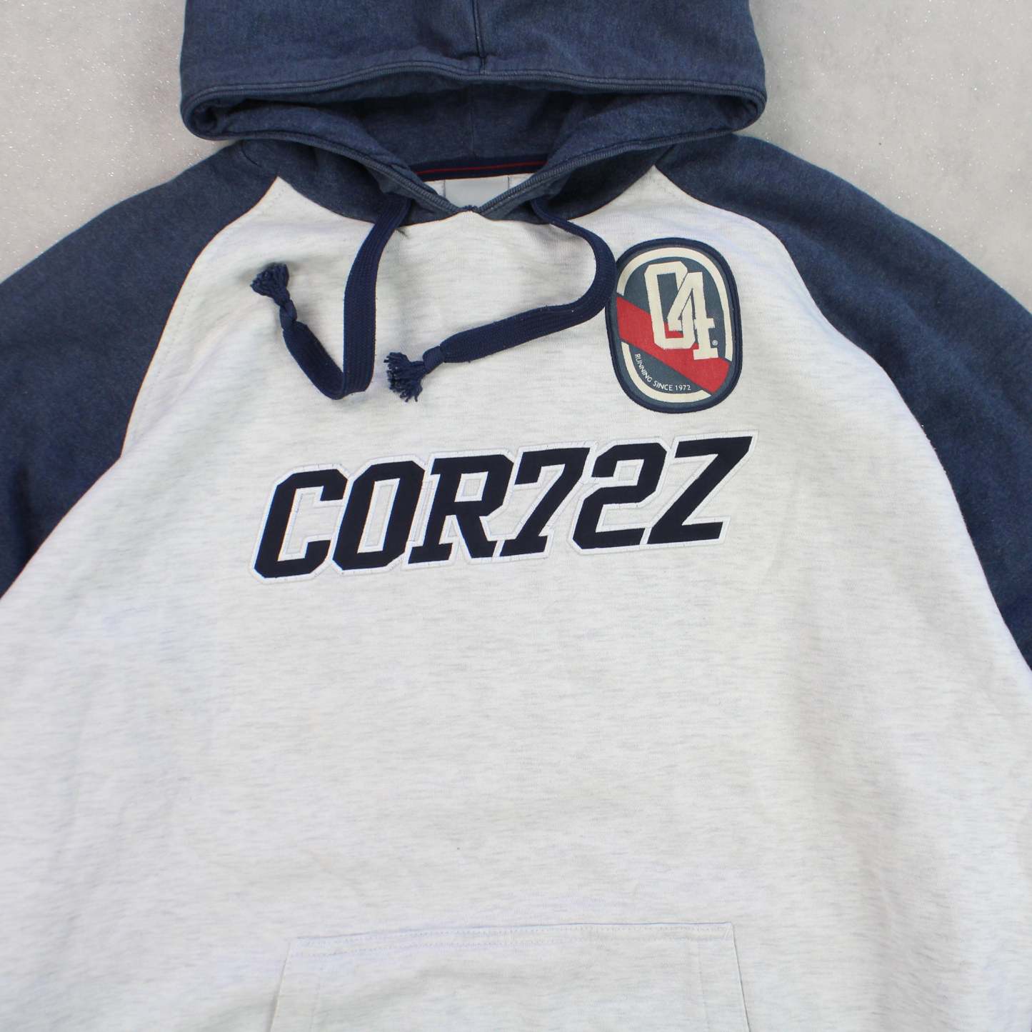 RARE 2000s  Cortez Hoodie Grey-Maverick