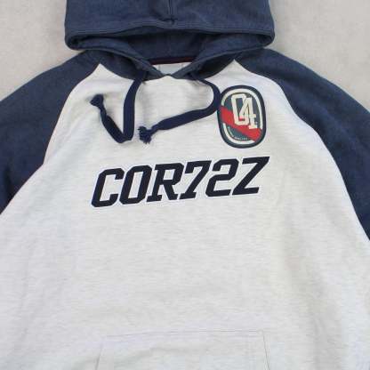 RARE 2000s  Cortez Hoodie Grey-Maverick