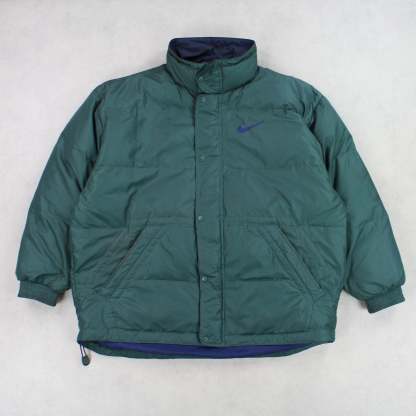 RARE 1990s Puffer Jacket Green-Maverick