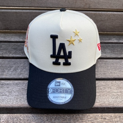 NEW ERA 9FORTY A-FRAME MLB LOS ANGELES DODGERS 75TH WORLD SERIES TWO TONE UV SNAPBACK-Maverick