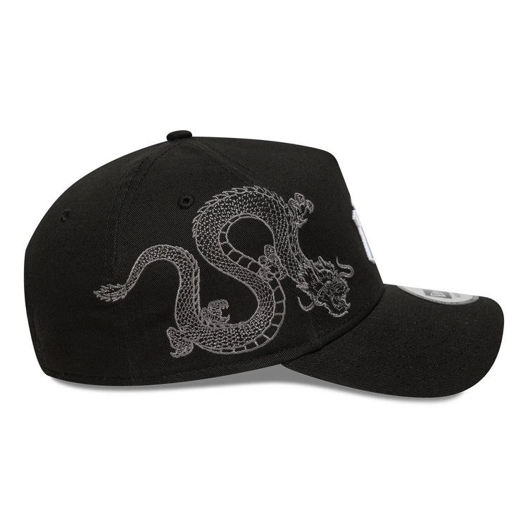 NEW YORK YANKEES MLB BLACK SNAKE ICON / NEW ERA 9FORTY A-FRAME-Maverick