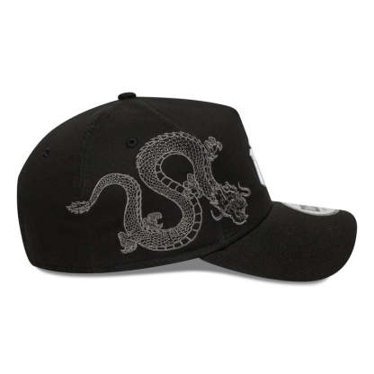 NEW YORK YANKEES MLB BLACK SNAKE ICON / NEW ERA 9FORTY A-FRAME-Maverick