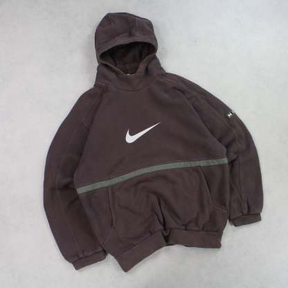 VERY RARE 1990s  Hoodie Brown-Maverick