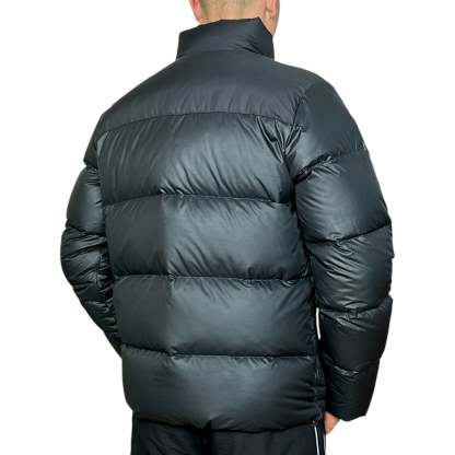 Vintage Puffer Daunenjacke Schwarz-Maverick