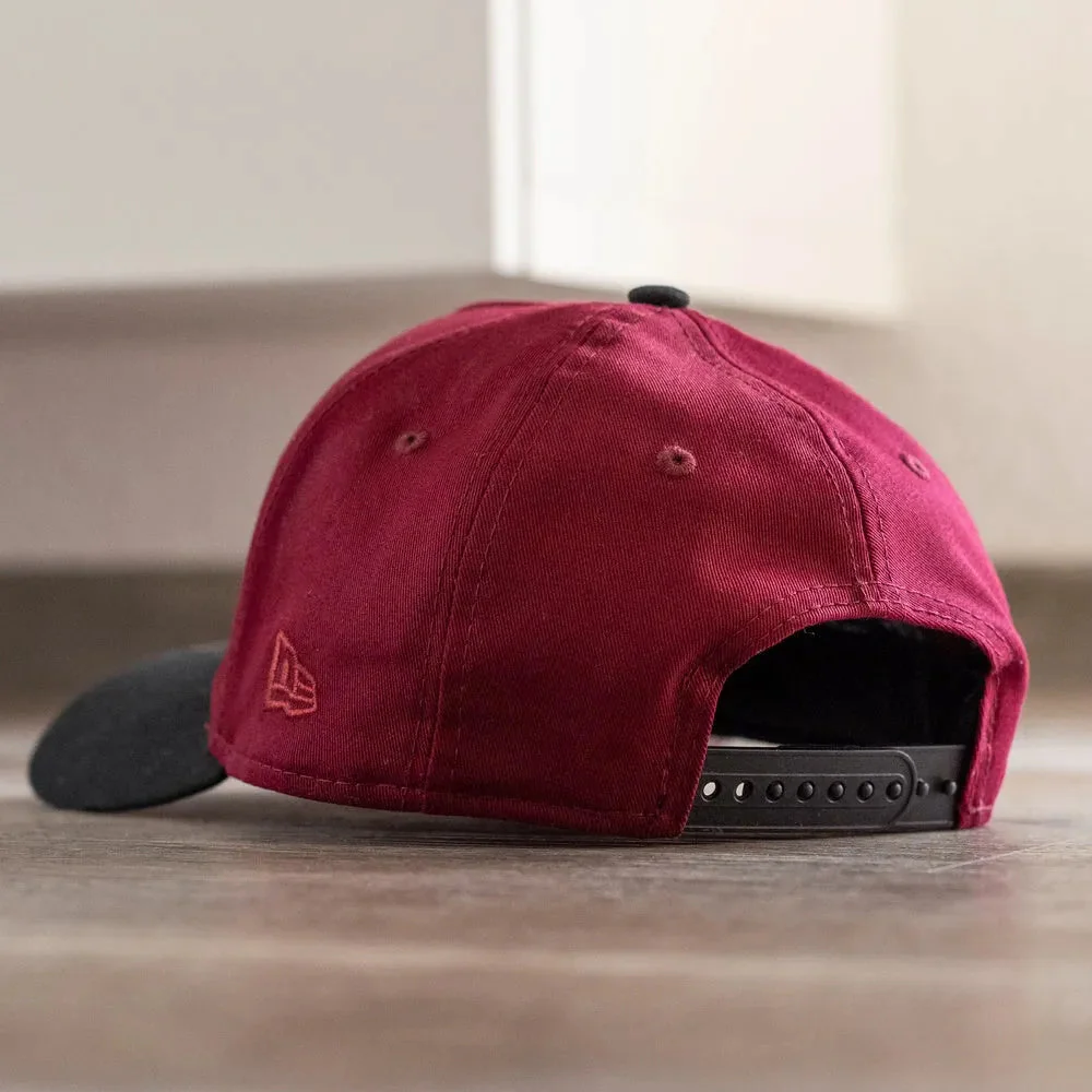 NEW ERA 9FORTY A-FRAME MLB LOS ANGELES DODGERS 100TH ANNIVERSARY TWO TONE / PINK UV SNAPBACK CAP HAT MLB-Maverick