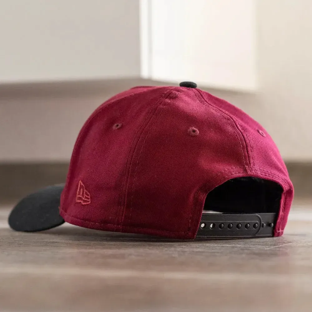 NEW ERA 9FORTY A-FRAME MLB LOS ANGELES DODGERS 100TH ANNIVERSARY TWO TONE / PINK UV SNAPBACK CAP HAT MLB-Maverick
