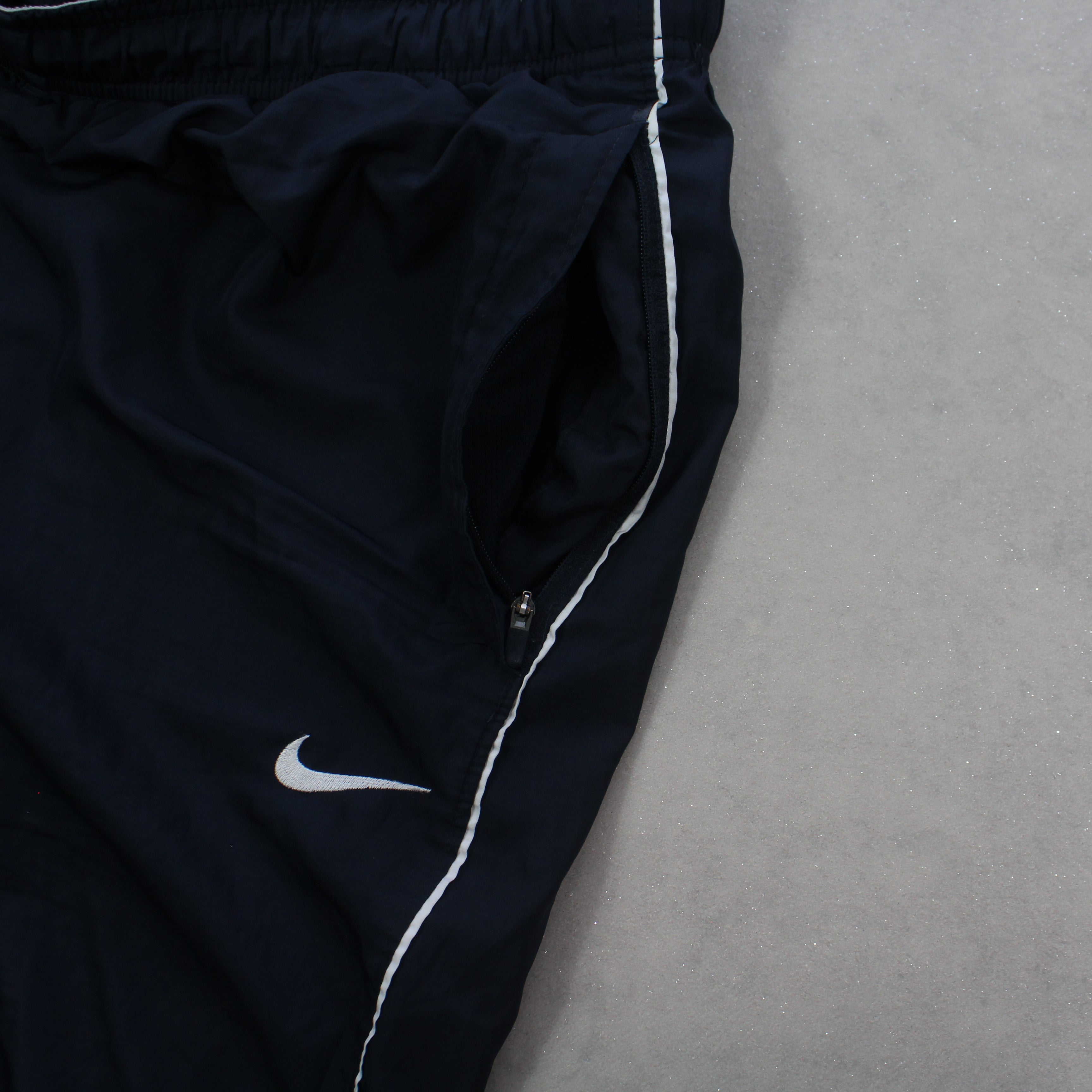 RARE 2000s Baggy Trackpants Navy-Maverick