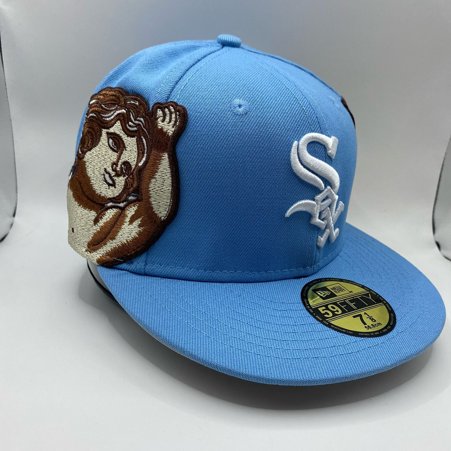 NEW ERA JON STAN X CHICAGO WHITE SOX BLUE EMBROIDERED CASUAL BASEBALL CAP-Maverick
