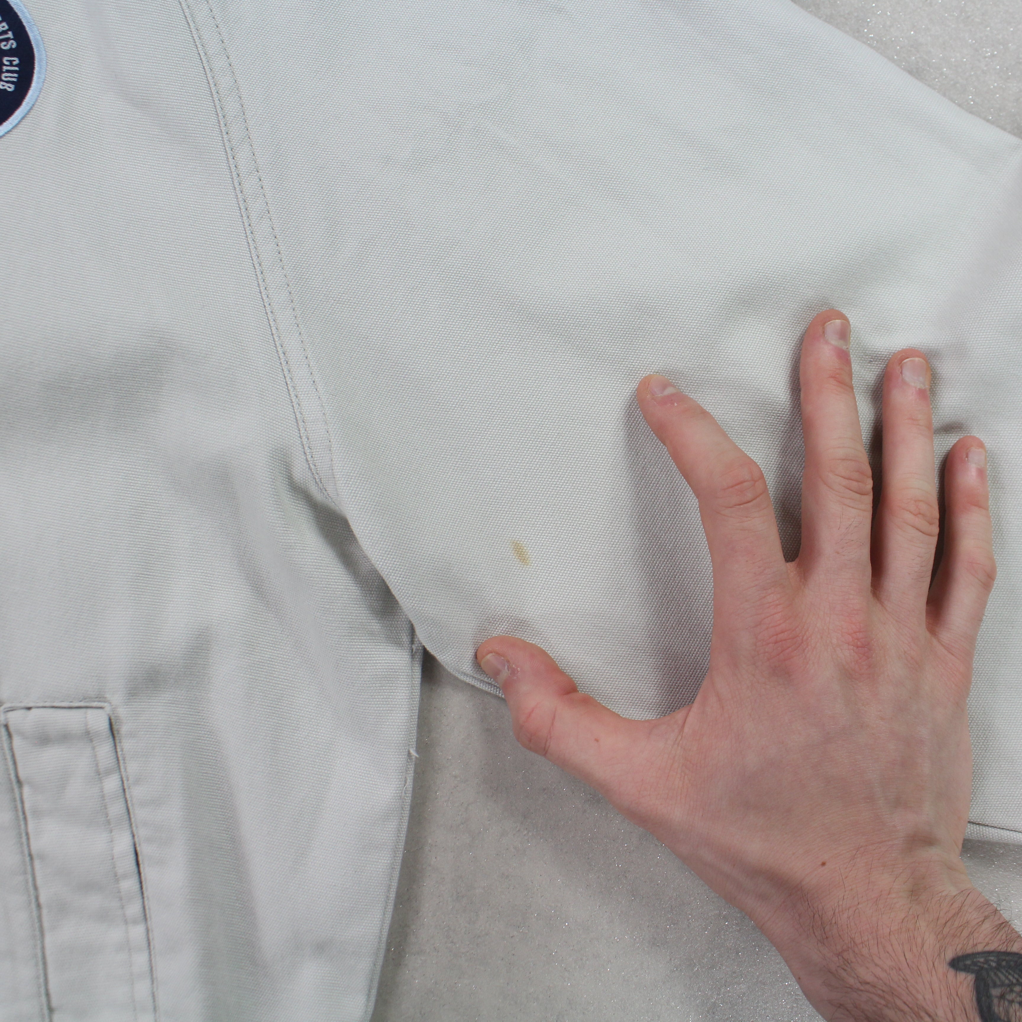 RARE 2000s Harrington Jacket Cream-Maverick