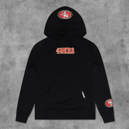 Fashion San Francisco Print Long Sleeve Hoodies-Maverick