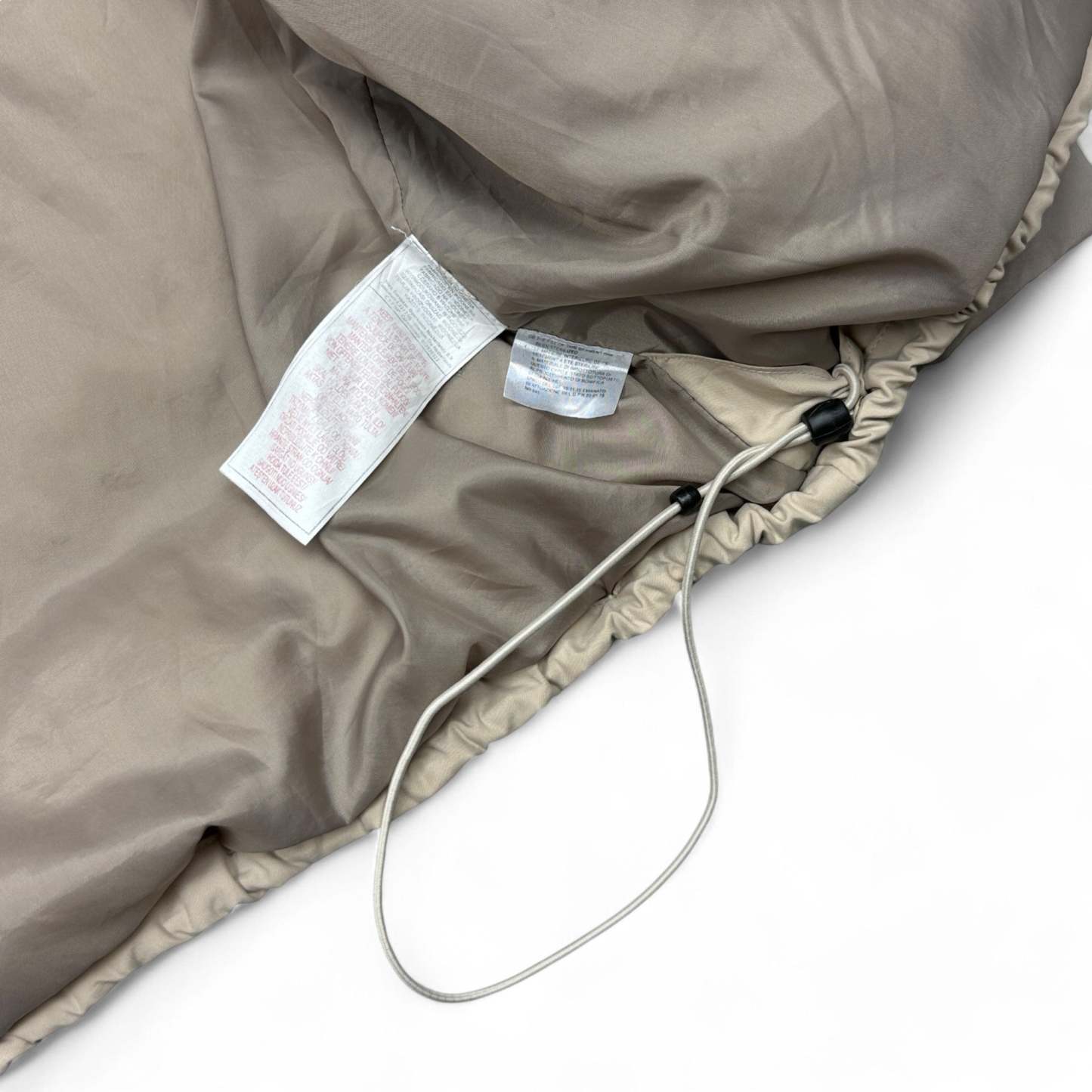 Vintage Y2K Puffer Daunenjacke Beige-Maverick