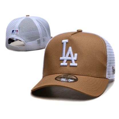 NEW ERA LOS ANGELES DODGERS COLLISION COLOR SERIES A WHITE TRUCKER-NEW ERA-MULTI STYLE-Maverick