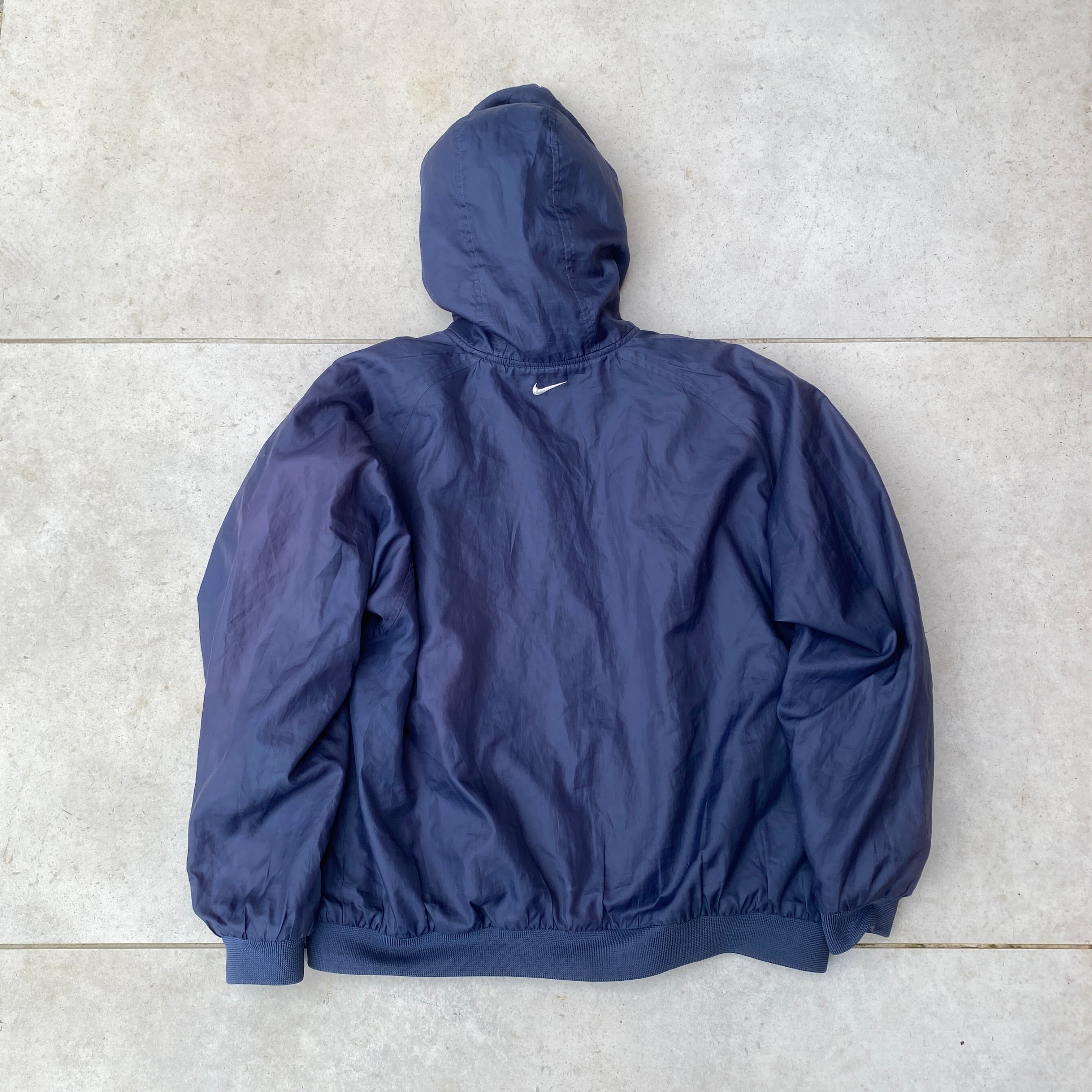 2000'sReversible Fleece Coat Jacket Blue-Maverick