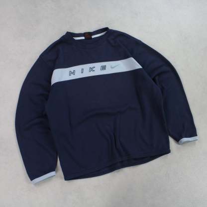 RARE 1990s  Sweatshirt Navy-Maverick
