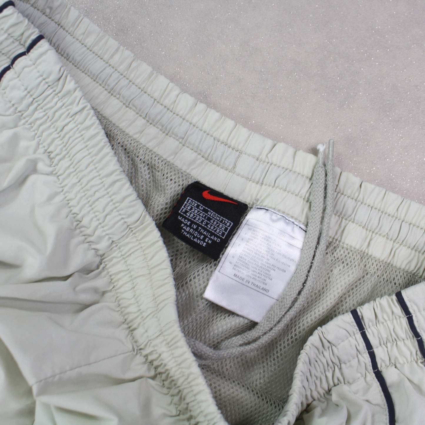 RARE 1990s Trackpants Cream-Maverick