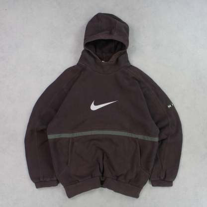 VERY RARE 1990s  Hoodie Brown-Maverick