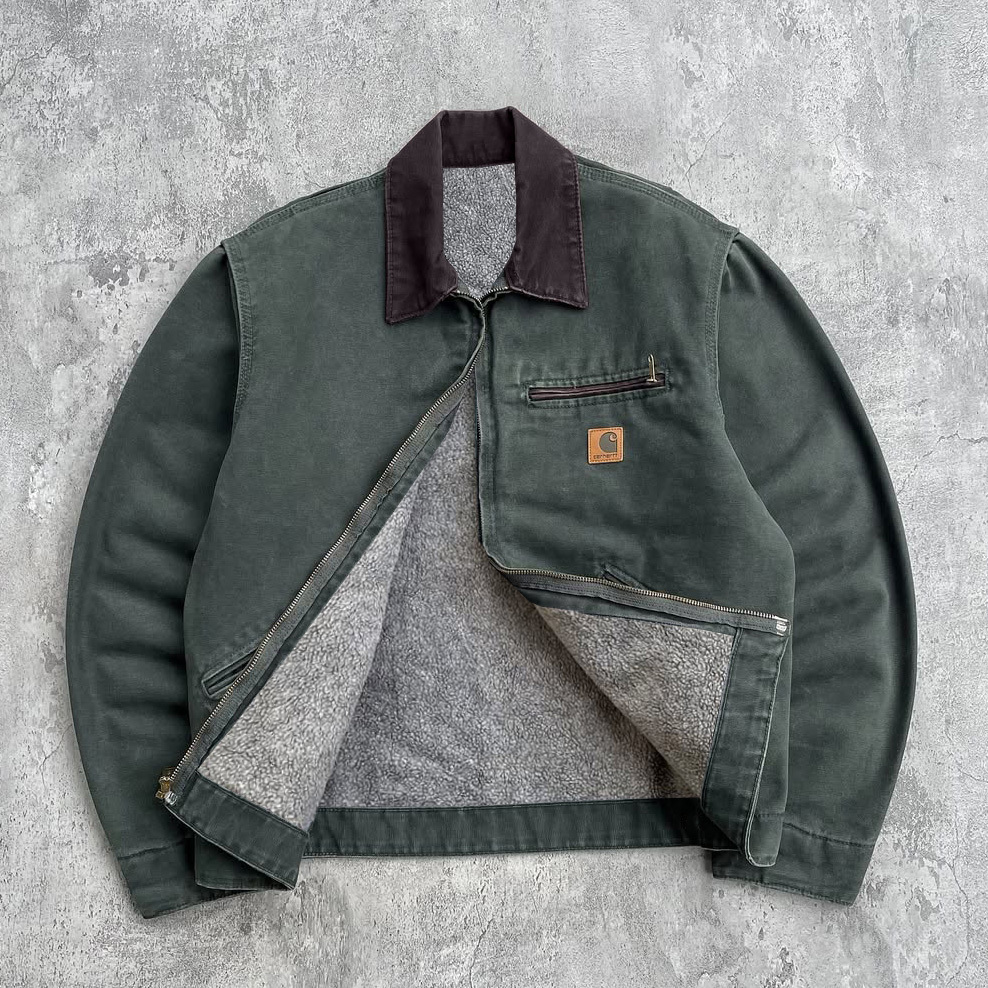 Contrast Color Long Sleeve Zipper Plush Jacket-Maverick