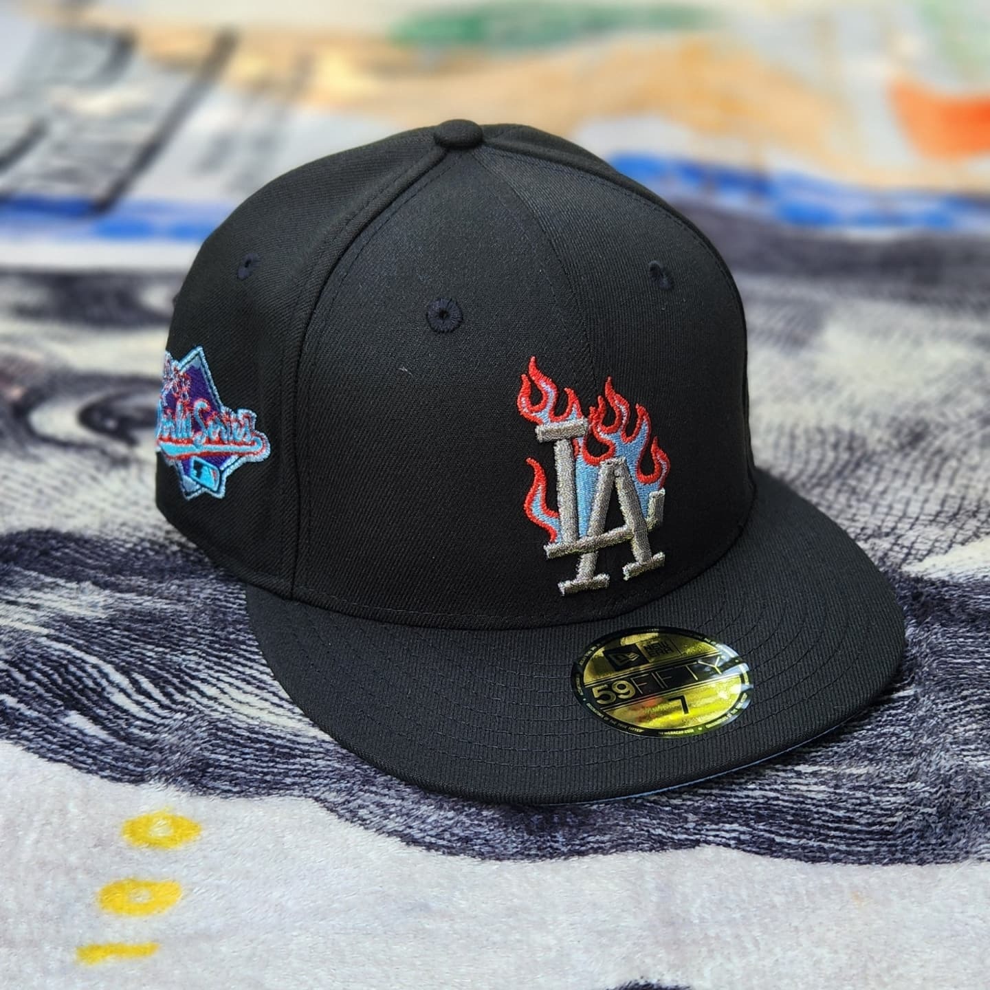 NEW ERA LOS ANGELES DODGERS 1988 WORLD SERIES EMBROIDERED CASUAL BASEBALL CAP-Maverick
