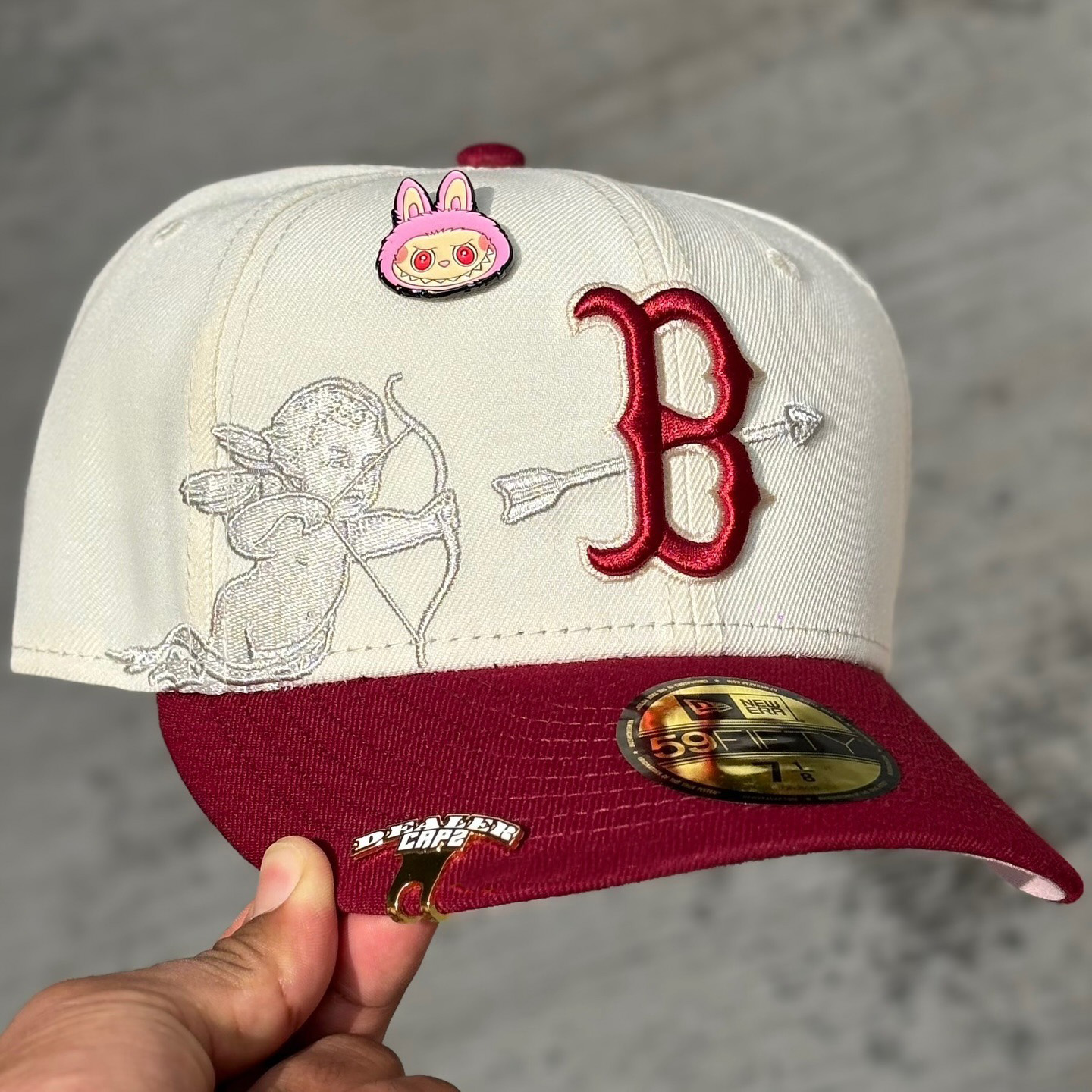 NEW ERA NY BOSTON RED SOX SAN EDITION EMBROIDERED CASUAL BASEBALL CAP-Maverick