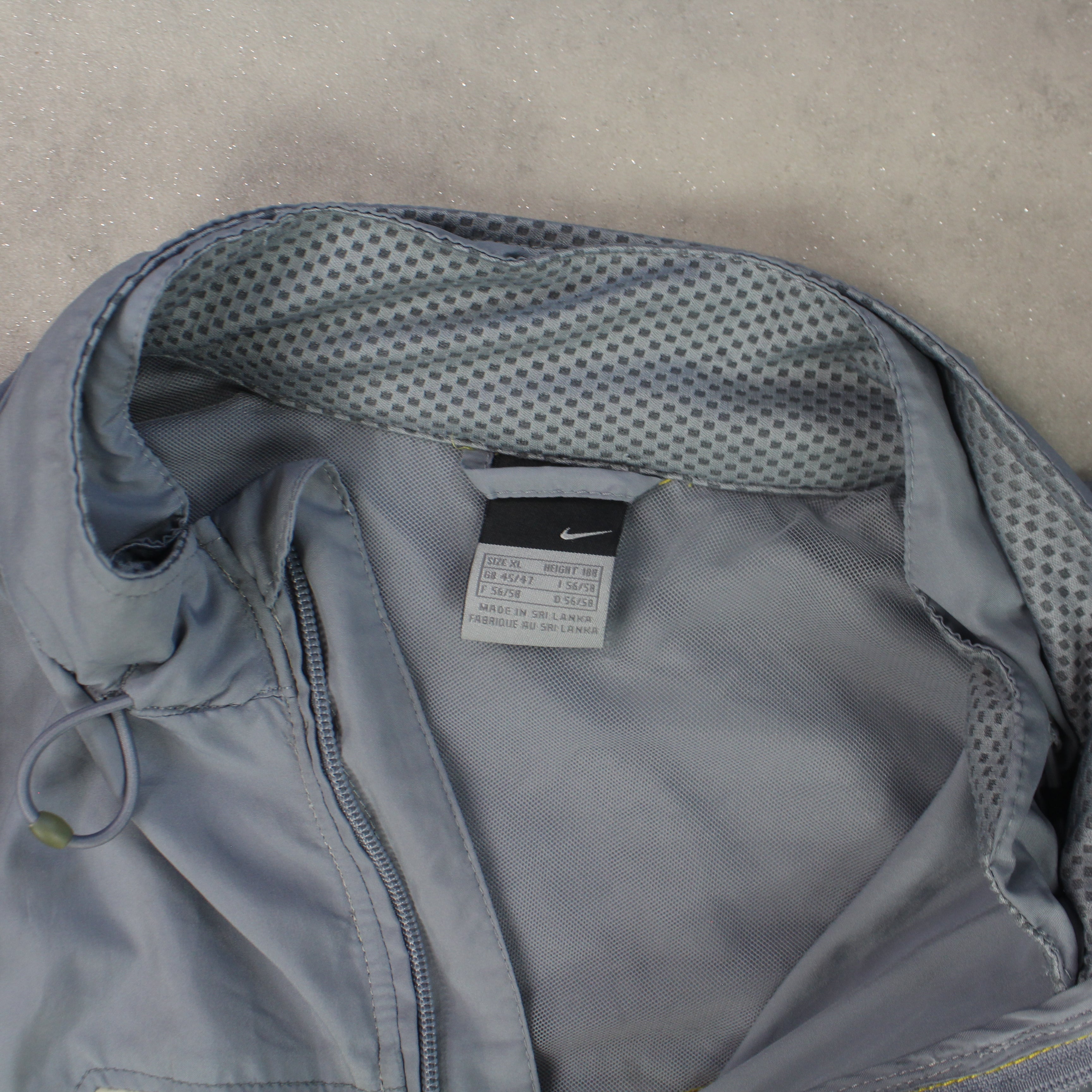 RARE 00s Track Jacket Grey-Maverick