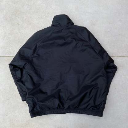 2000'sReversible Fleece Puffer Jacket Black-Maverick