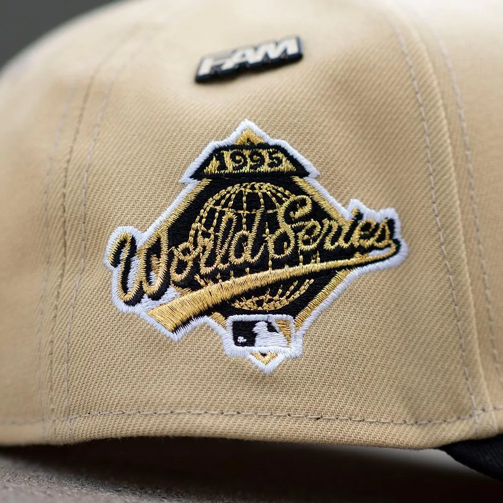 NEW ERA 9FORTY A-FRAME MLB ATLANTA BRAVES WORLD SERIES 1995 TWO TONE / KELLY GREEN UV SNAPBACK-Maverick